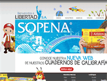 Tablet Screenshot of libertadsa.cl